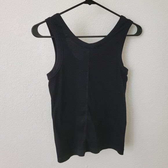Madewell (Re)generative Cotton Ribbed Scoopneck Tank XS - Picture 4 of 5